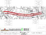 Plano que muestra el flujo peatonal por el Paseo de Aragn y el Paseo Infantes de Espaa, tomando los datos en das laborales.