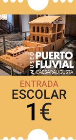 Museo del Puerto de Caesaraugusta. Entrada grupos formativos: 1 euro