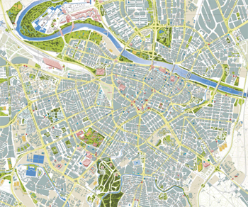 Imagen del plano de zaragoza