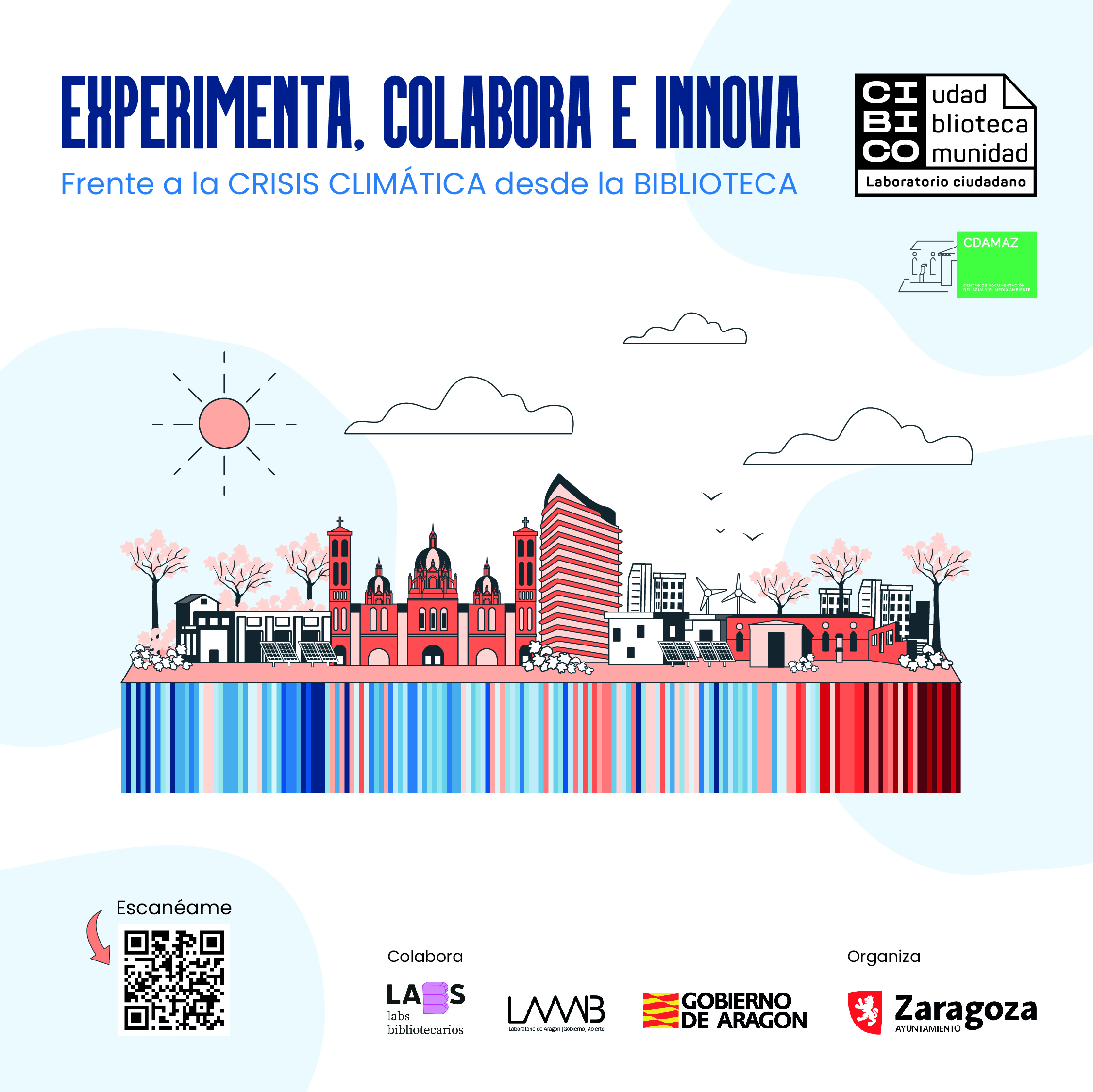Imagen Campaña Experimenta, Colabora e Innova Frente a la Crisis Climática desde la Biblioteca